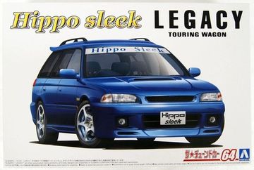 Сборная модель 1/24 Aoshima Subaru Legacy BG5 Touring Wagon '93 Hippo Sleek
