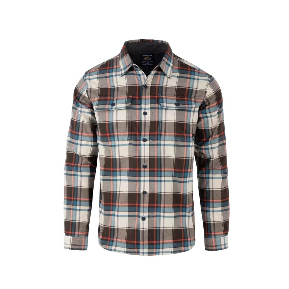 Рубашка Helikon-Tex GreyMan Shirt True Grey Checkered (3XL/Regular, True Grey Checkered)
