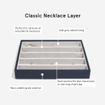 Органайзер для украшений Stackers Classic Necklace Layer (Putty Croc)