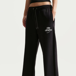 Брюки спортивные женские NIKE W NK PHNX FLC HR PANT WD GLS