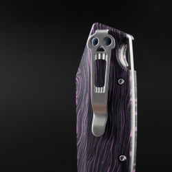 Нож складной Daggerr Alligator DH Purple