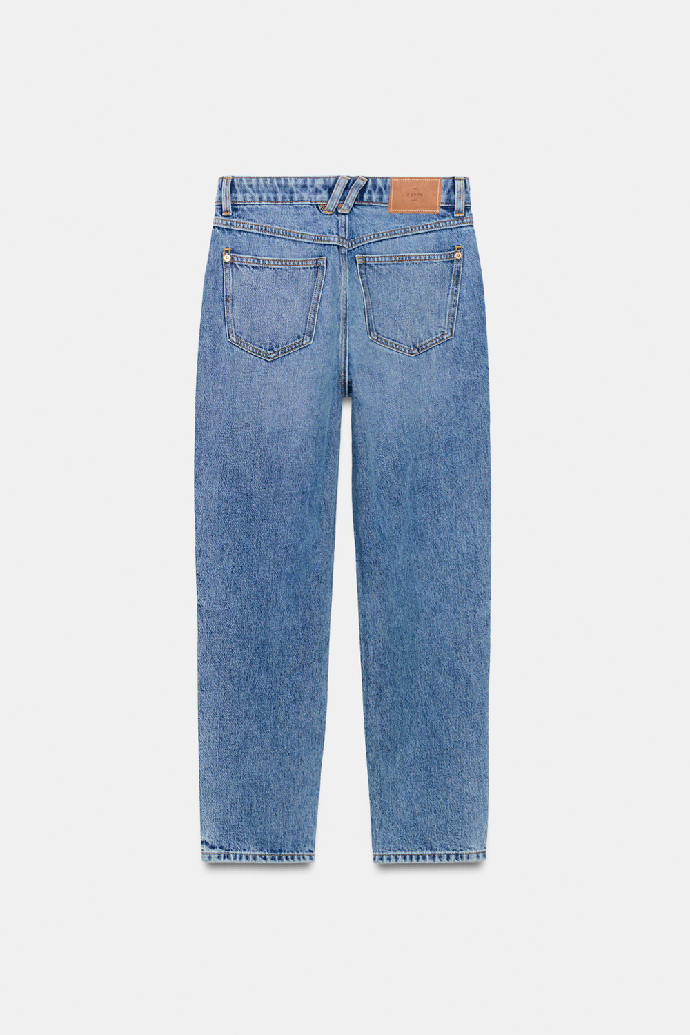 ДЖИНСЫ Z1975 MOM FIT С ВЫСОКОЙ ПОСАДКОЙ — ZARA