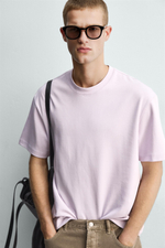 ФУТБОЛКА RELAXED FIT INTERLOCK /04 — ZARA