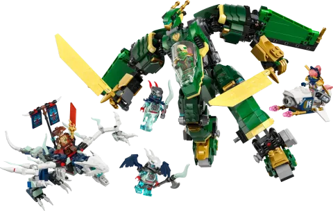 Конструктор LEGO Ninjago 71845 Реактивный мех Ллойда