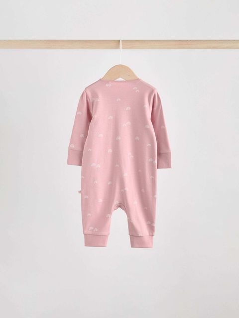 Комбинезон / Cлип для малышей Next AW2-289, 4 шт., Розовый, Бежевый