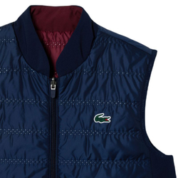 Женская теннисная жилетка Lacoste Sport Reversible Golf Vest - небесный