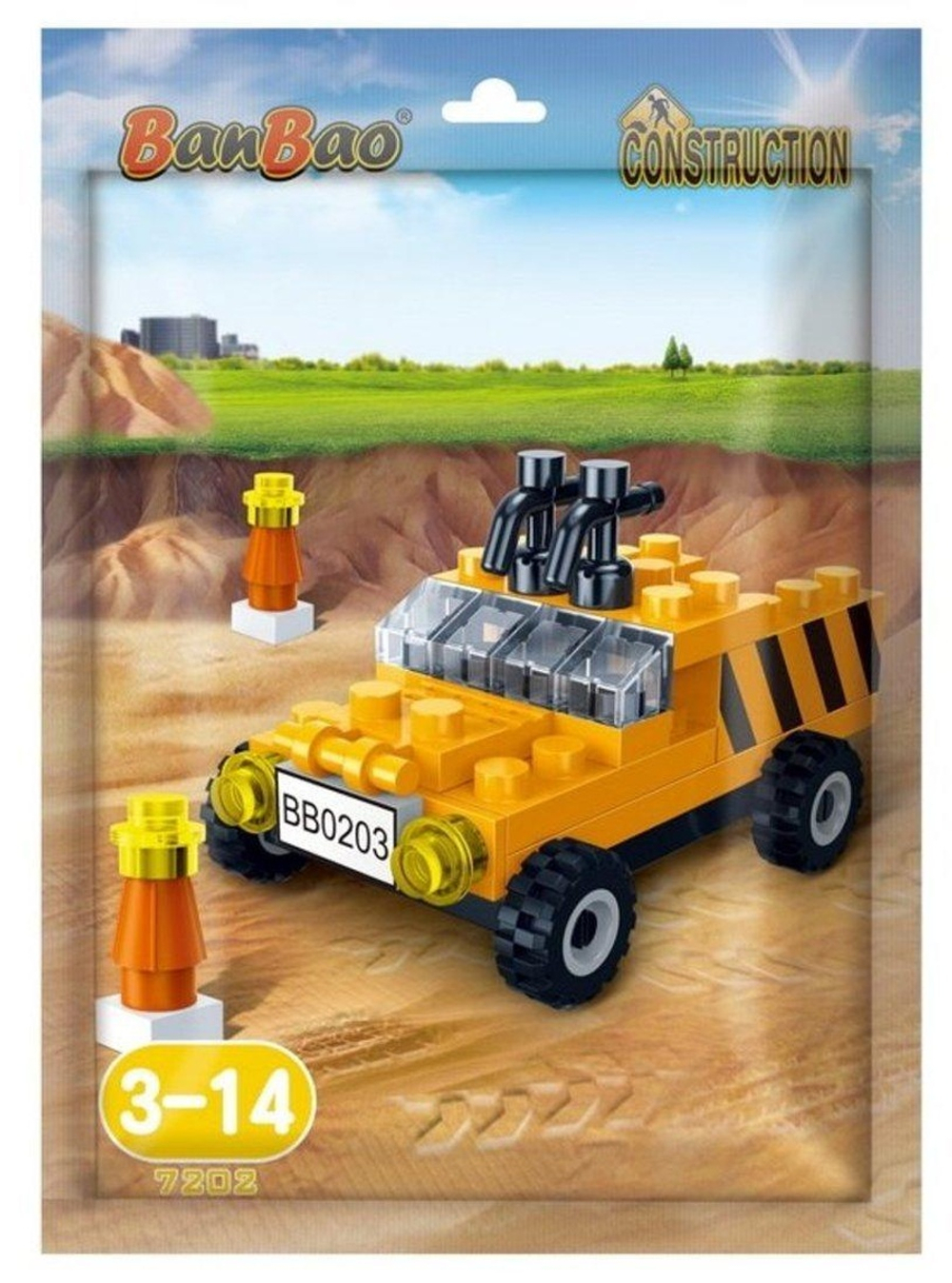 Конструктор "Машина" 39дет. 7202пц