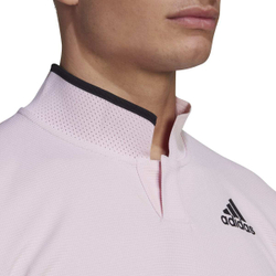 Мужское теннисное поло Adidas US Series Polo - clear pink