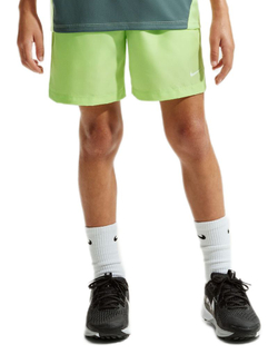 Детские теннисные шорты Nike Boys Dri-Fit Multi+ Training - light liquid lime/white