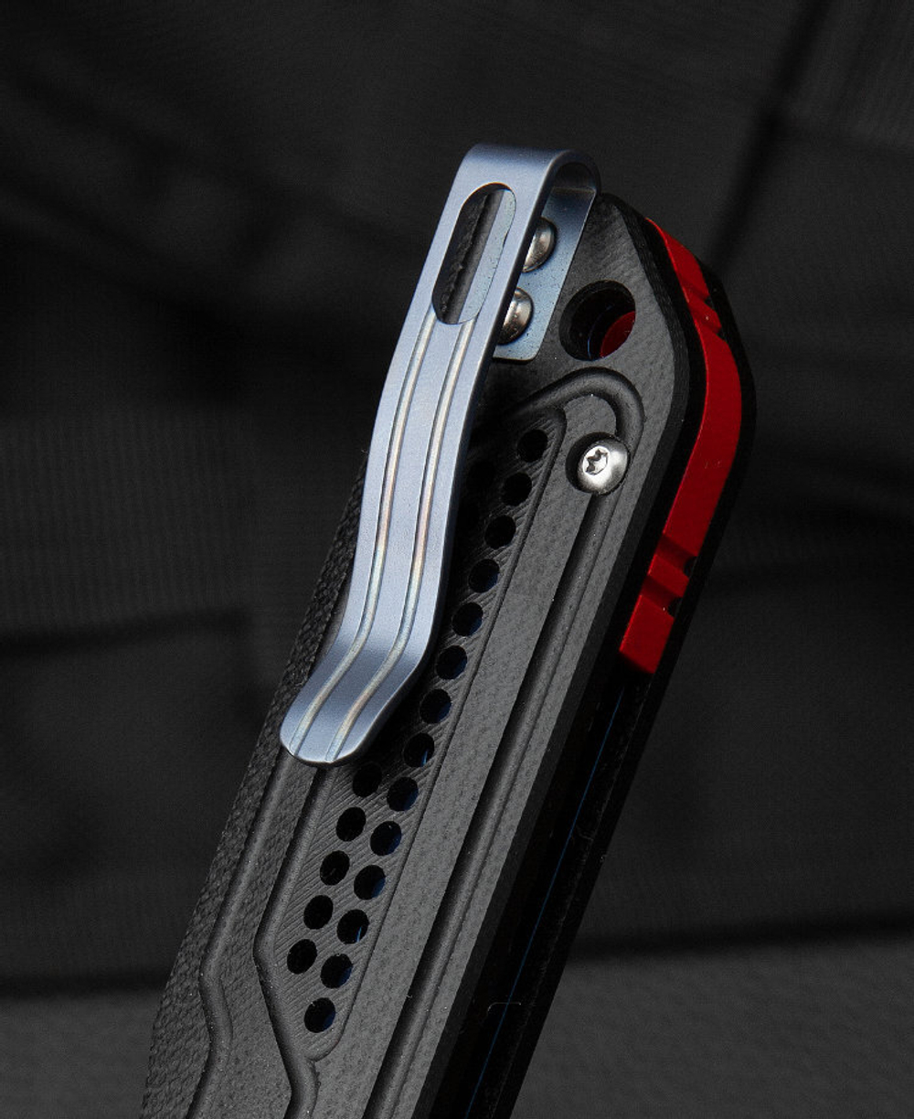 Нож складной Bestech knives BG35A-1 CIRCUIT BLACK G10