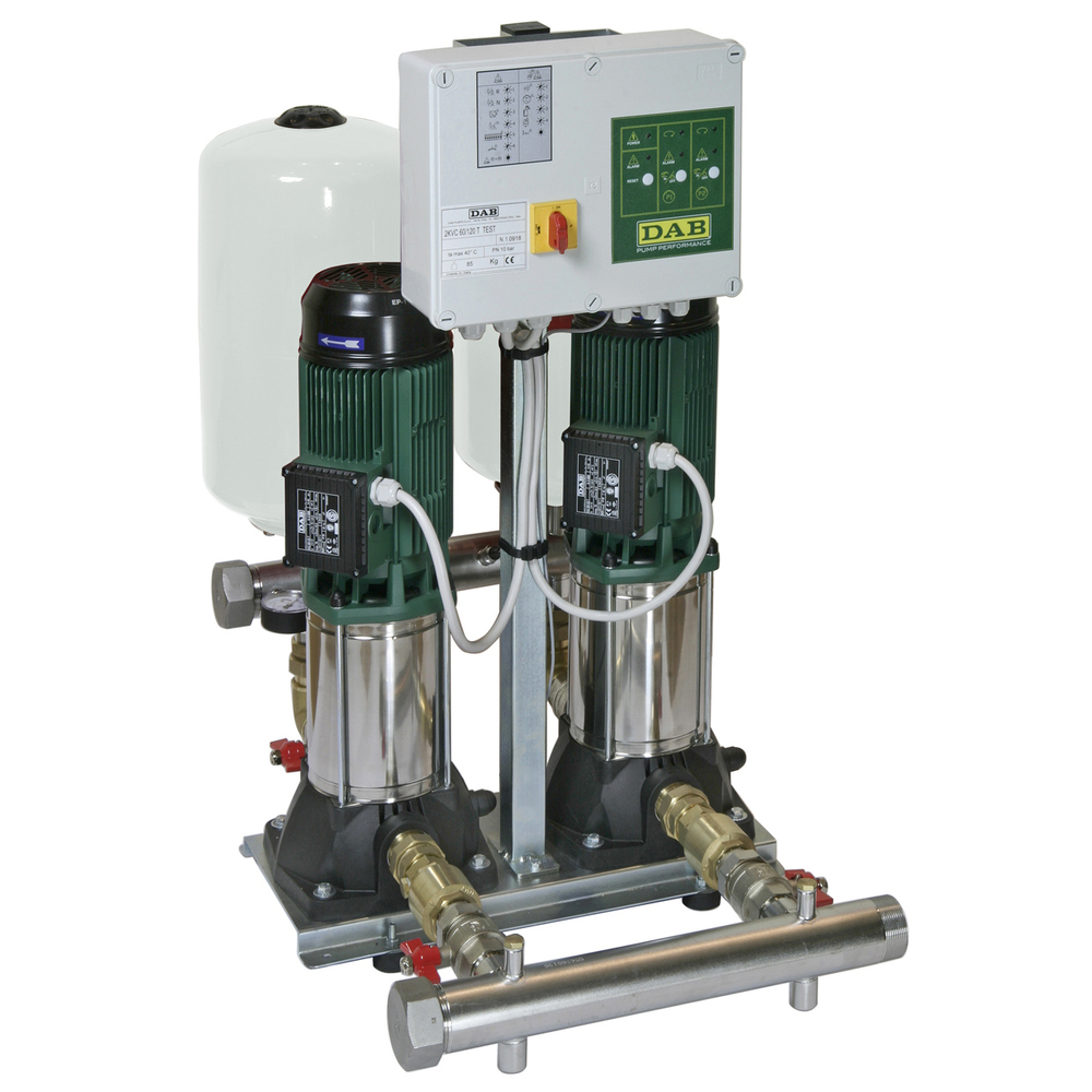 Установка насосная повышения давления DAB KVC2 45/120 T 400-50 IE3 (3х380В; 1,85кВт)