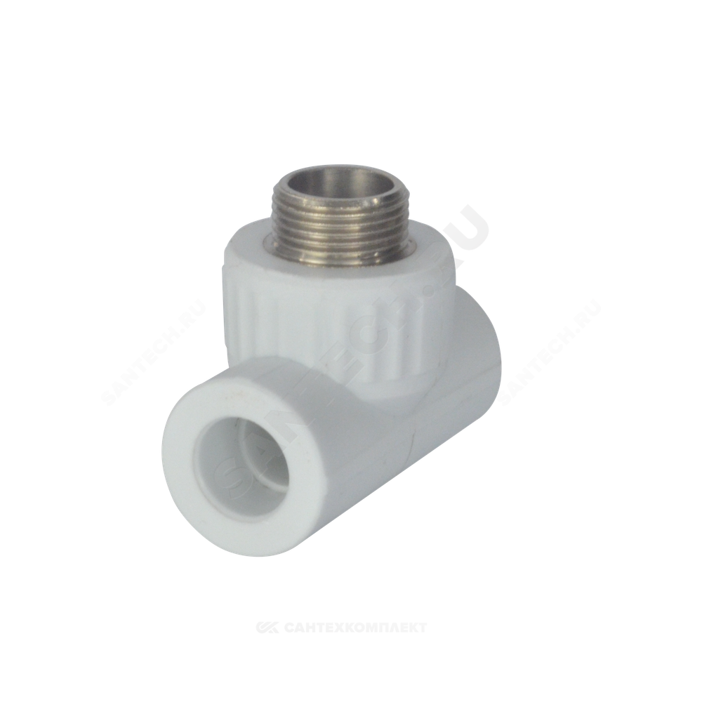 Тройник PP-R комбинированный белый Дн 32х1" НР VALFEX 10128032