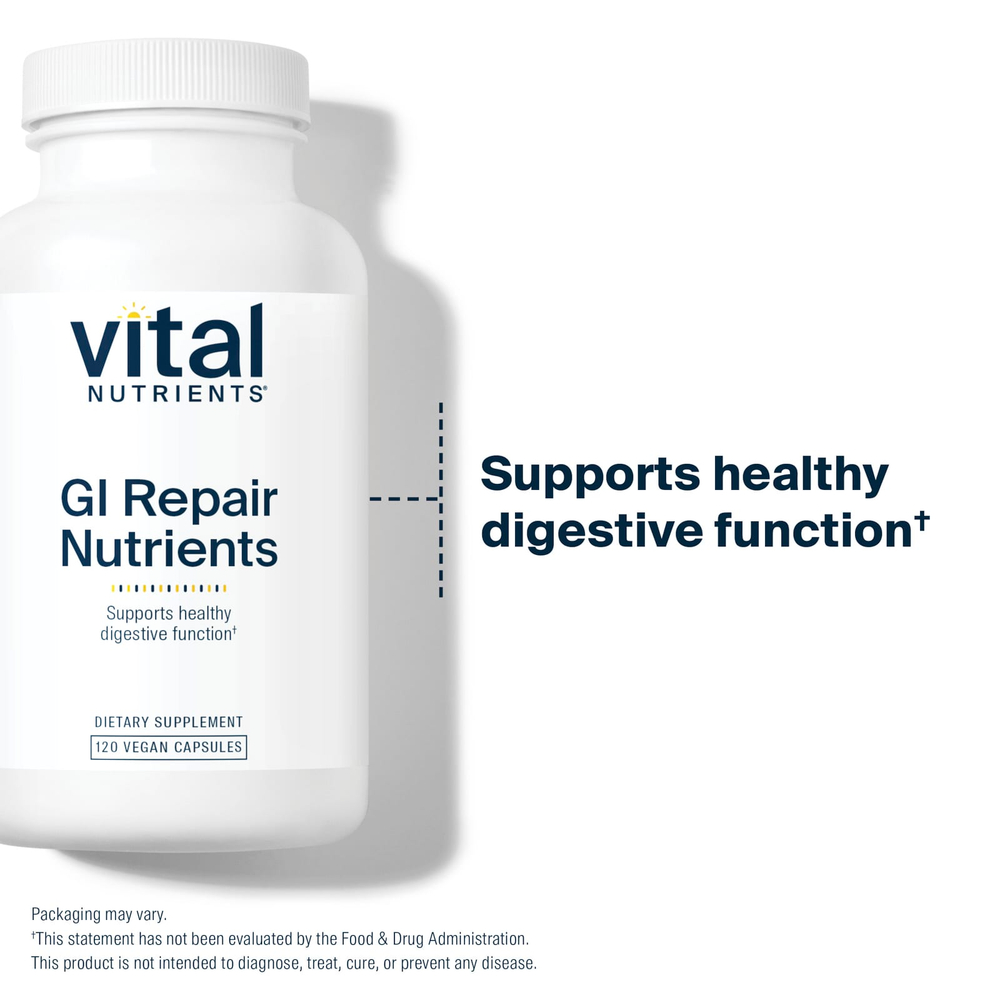 Vital Nutrients, GI Repair Nutrients, 120 капсул
