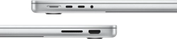 Ноутбук Apple MacBook Pro 14 M3 Max 14 core 36Gb SSD1Tb/30 core GPU 14.2" Liquid Retina XDR (3024x1964) macOS silver WiFi BT Cam (_MRX83ZP/A)