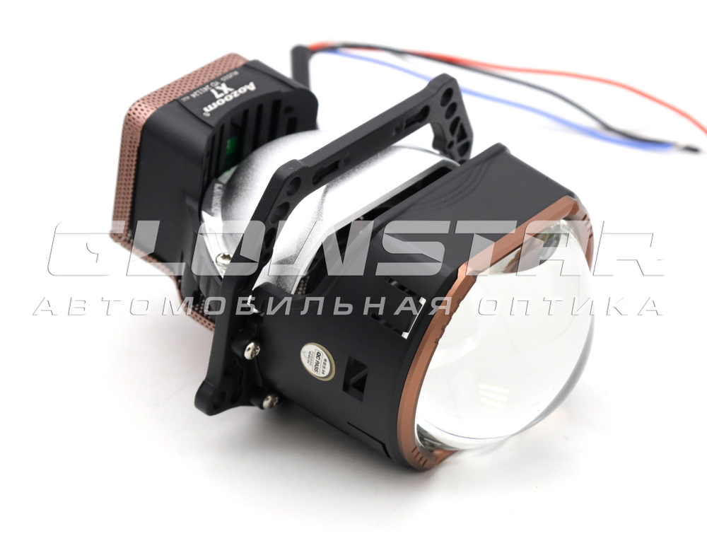 Билед модули Aozoom X7 (прямоугольные) 3.0 дюйма, 2 чипа, 5500K, 12V, 55W/63W, крепление 3R (комплект, 2шт)