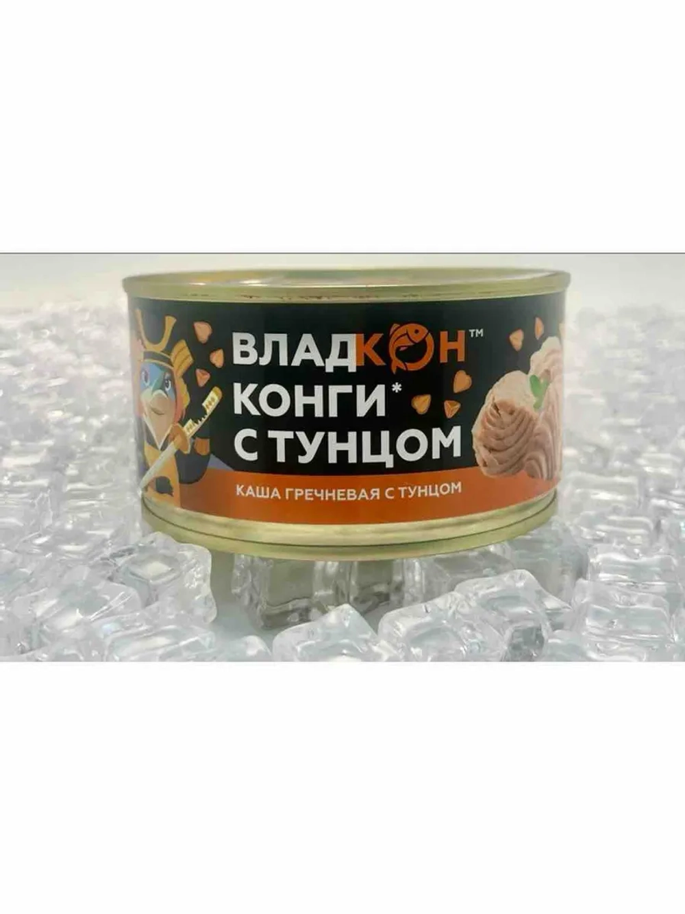 Конги с тунцом и гречневой кашой 325г