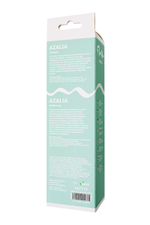 Мятно-розовый вибратор с изогнутой головкой Azalia - 20,5 см. (Цвет: мятный)