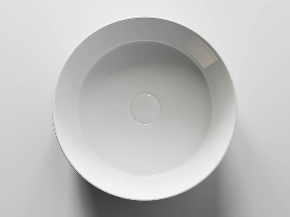 Умывальник чаша накладная круглая Элемент (Element) 360x360x120мм