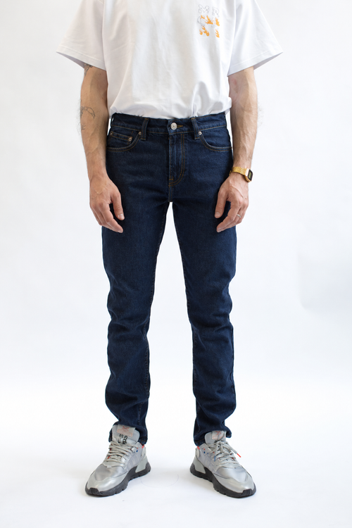 Джинсы Vintage Slim 2302 Tapered Мужские темно-синие