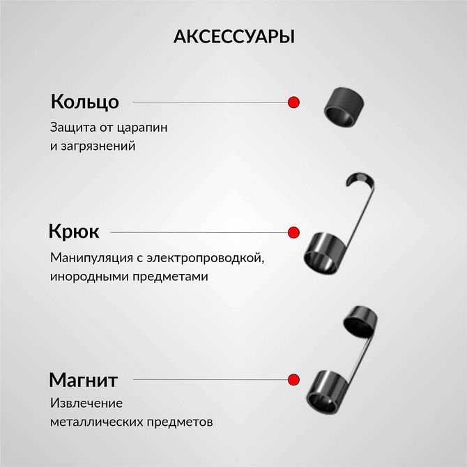 iCartool (IC-V803-3) Видеоэндоскоп WIFI 2 камеры, 3.5Мп, 2560x1440, 3м, 5.5 мм зонд