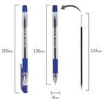 Ручка шариковая масляная с грипом BRAUBERG "Max-Oil", СИНЯЯ, игольчатый узел 0,7 мм, линия письма 0,35 мм, 141701