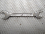 Ключ гаечный рожковый двухсторонний 12х14 CHROME VANADIUM