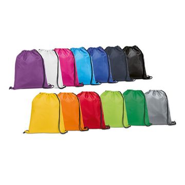 CARNABY. Сумка-рюкзак из 210D с черными шнурками