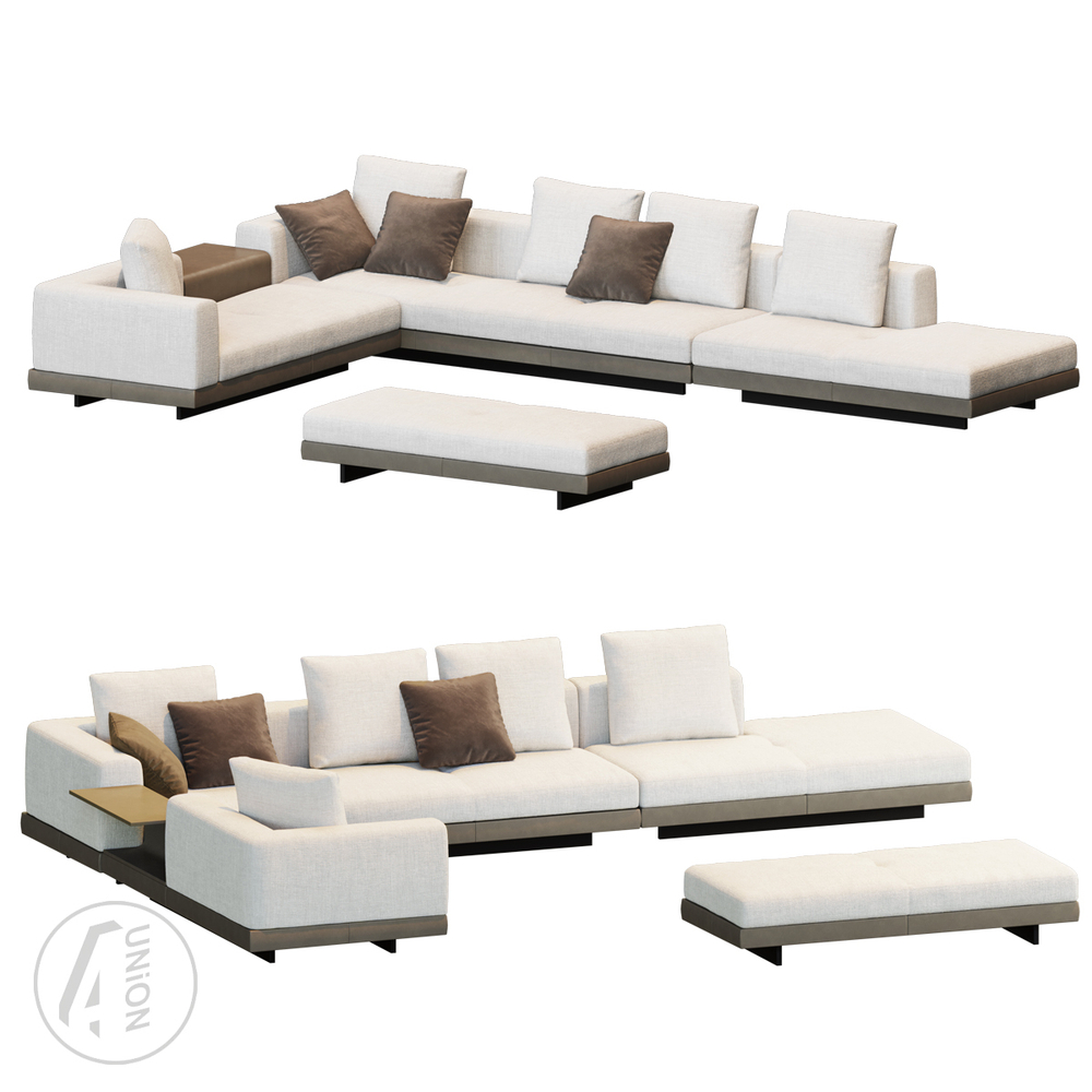 Connery sofa by Minotti Set 1 module 4