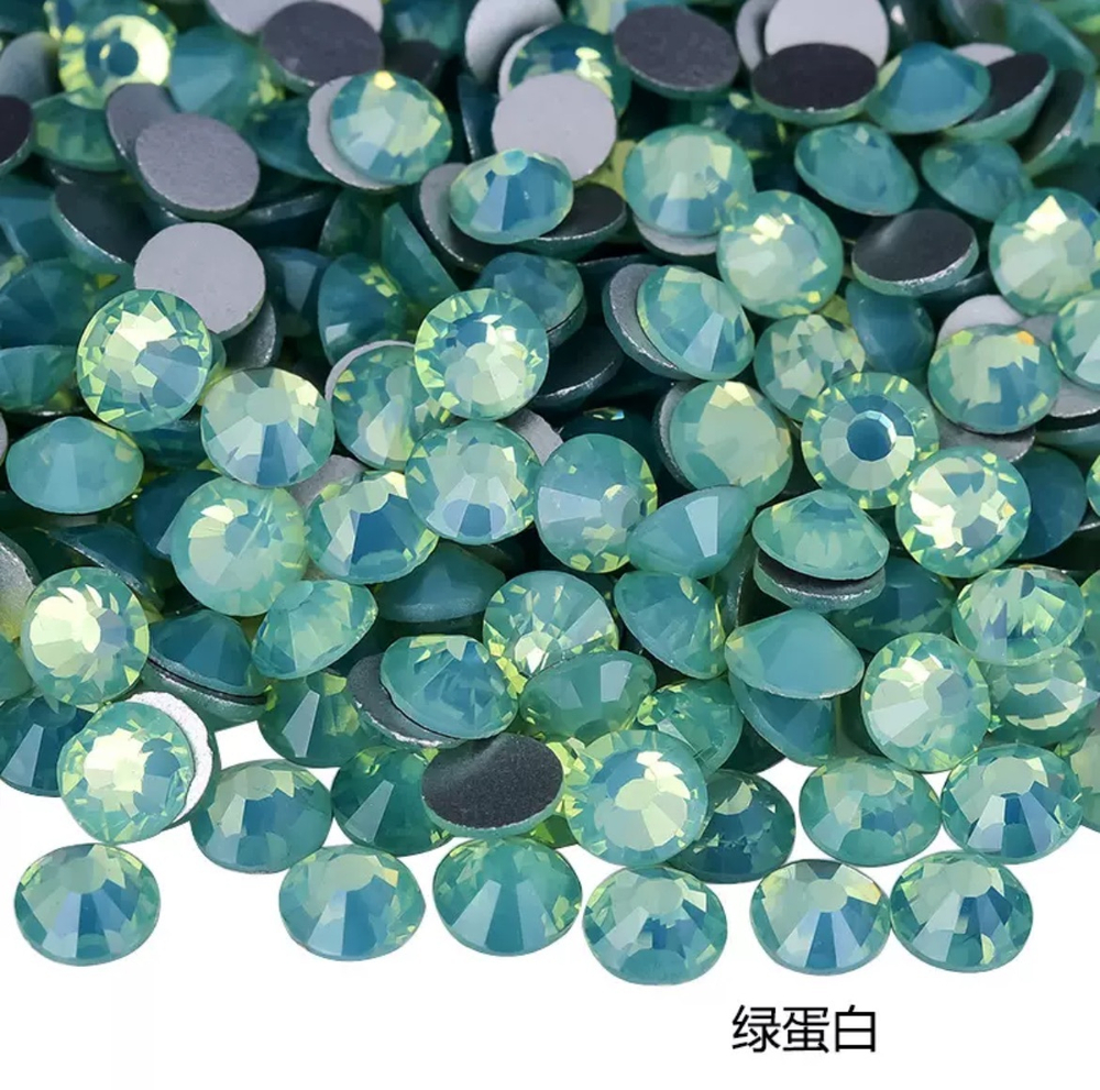Стразы клеевые, Green opal, P66, SS20, 1440, (F2)