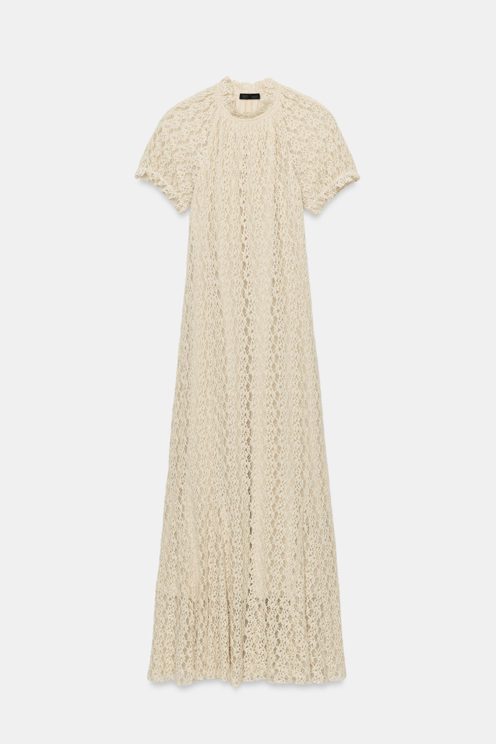 КРУЖЕВНОЕ ПЛАТЬЕ МИДИ — ZARA