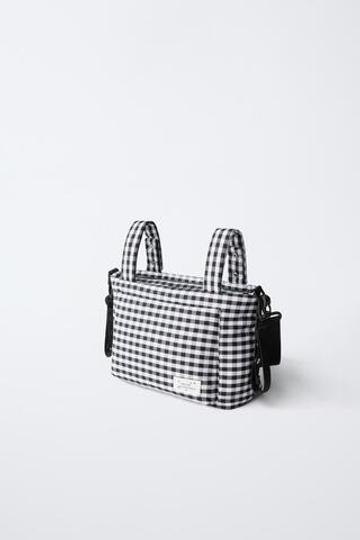 ZARA СУМКА ДЛЯ КОЛЯСКИ, ЧЕРНЫЙ