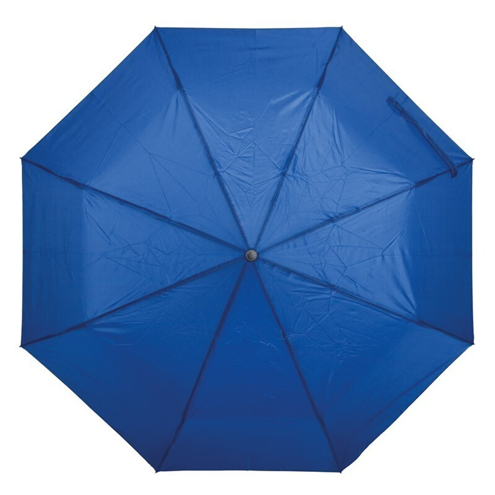 Ветроустойчивый складной зонт-автомат PLOPP (Синий)