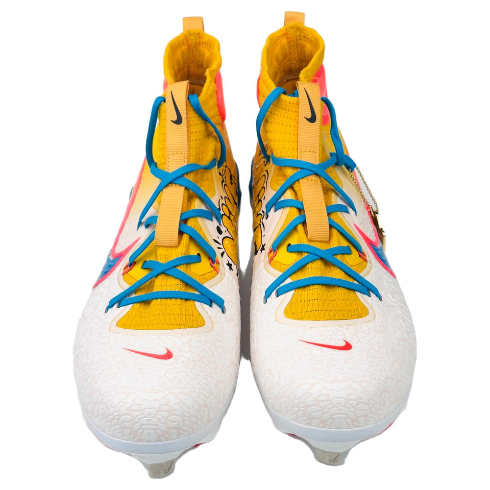 Nike Alpha Huarache NXT Mid Top Upper Height Abrasion Resistant Function Classification Baseball Shoes Men"s