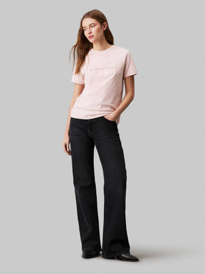 Футболка Calvin Klein Jeans - пудро-розовый(J20J224244)
