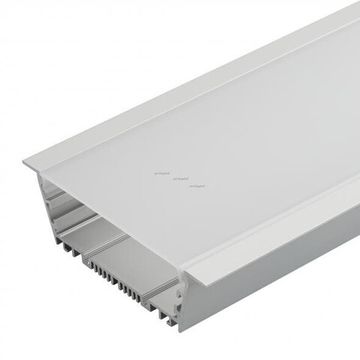 Профиль с экраном 2м 027928 серебристый ARH-POWER-W120-F-2000 ANOD Arlight