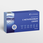 Фитосвечи Орлинской с метиленовым синим.