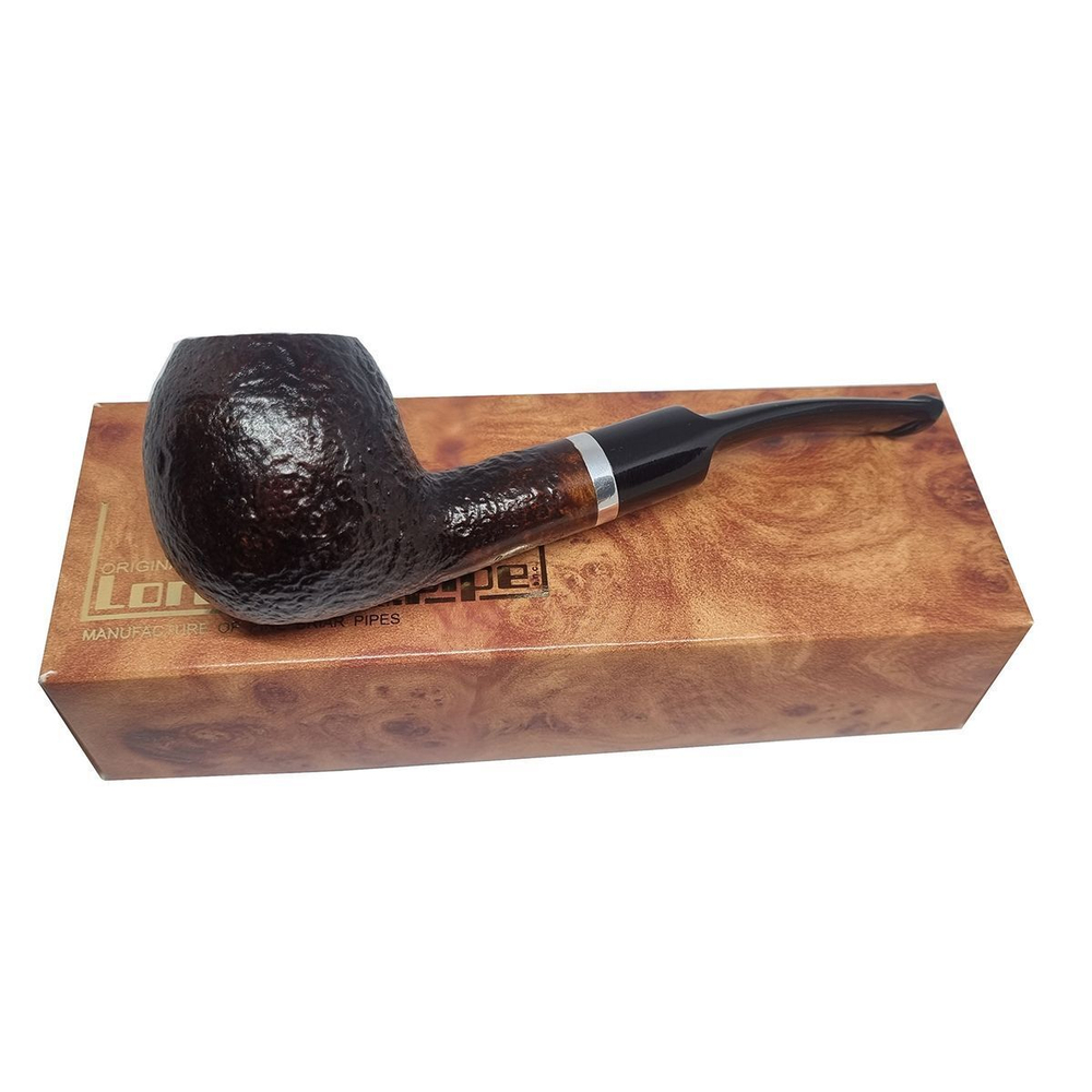 Трубка "Lorenzetti" Sandblast Brown 9мм Model 31 (Бриар) (Италия)