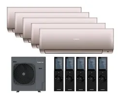 Мульти сплит-система Casarte 5 x CAS25CX1/R3-G / 5U125CM1/R3