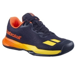 Детские Кроссовки теннисные  Babolat Jet Mach 3 Junior All Court - black/sunset