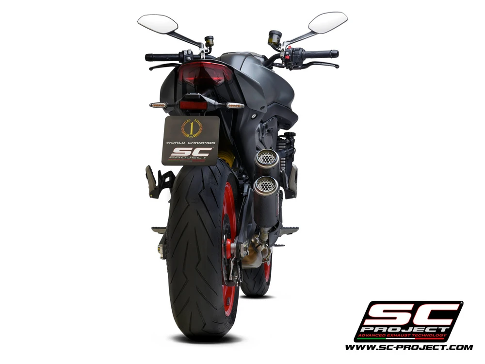 Выхлоп SC-Project Twin CR-T carbon