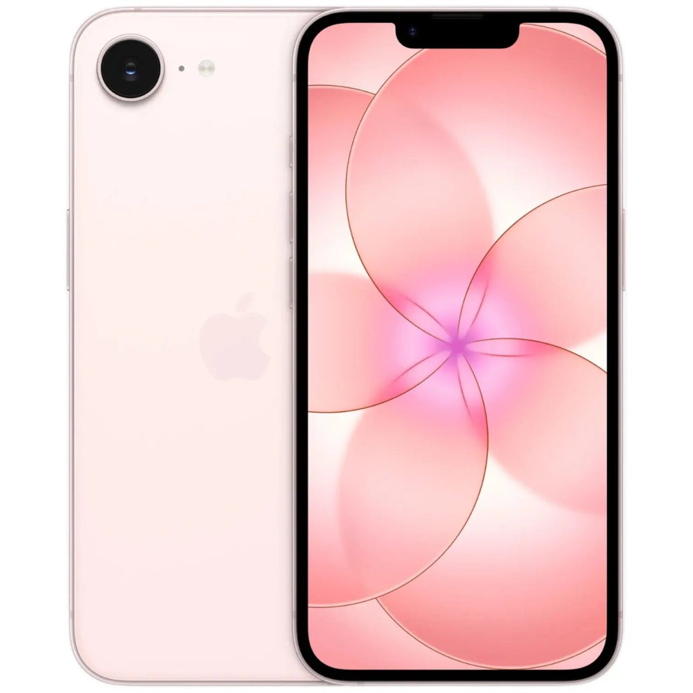 Смартфон Apple iPhone 17e 256 ГБ, 2 eSIM, 5G, Soft Pink (нежно-розовый)