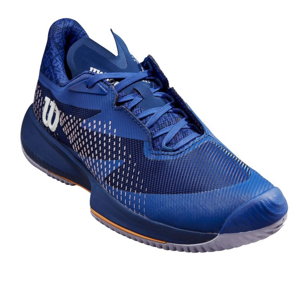 Женские Кроссовки теннисные Wilson Kaos Swift 1.5 2024 - bluing/orchid petal/blue print