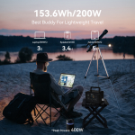 Электростанция портативная 153WH 47800mAh 200W Flashfish TELLUS-T200