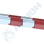 Дорожный блок 1150х800 мм Анион(1150x445x800см;красный) - арт.559531