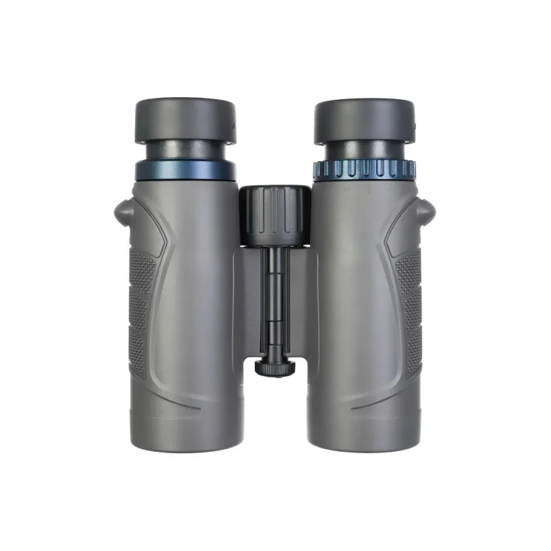 Бинокль Levenhuk Nitro 8x32 - задний вид, серый цвет