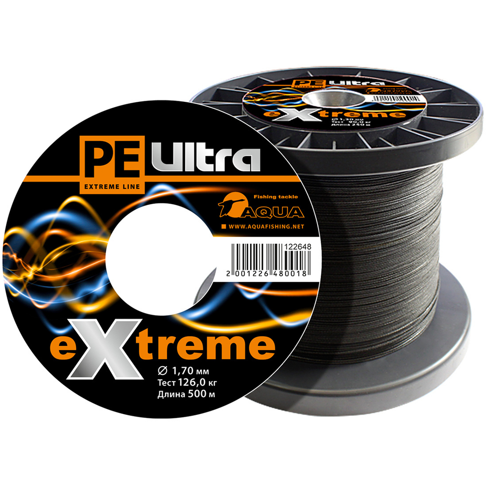 Плетеный шнур для рыбалки AQUA PE ULTRA EXTREME