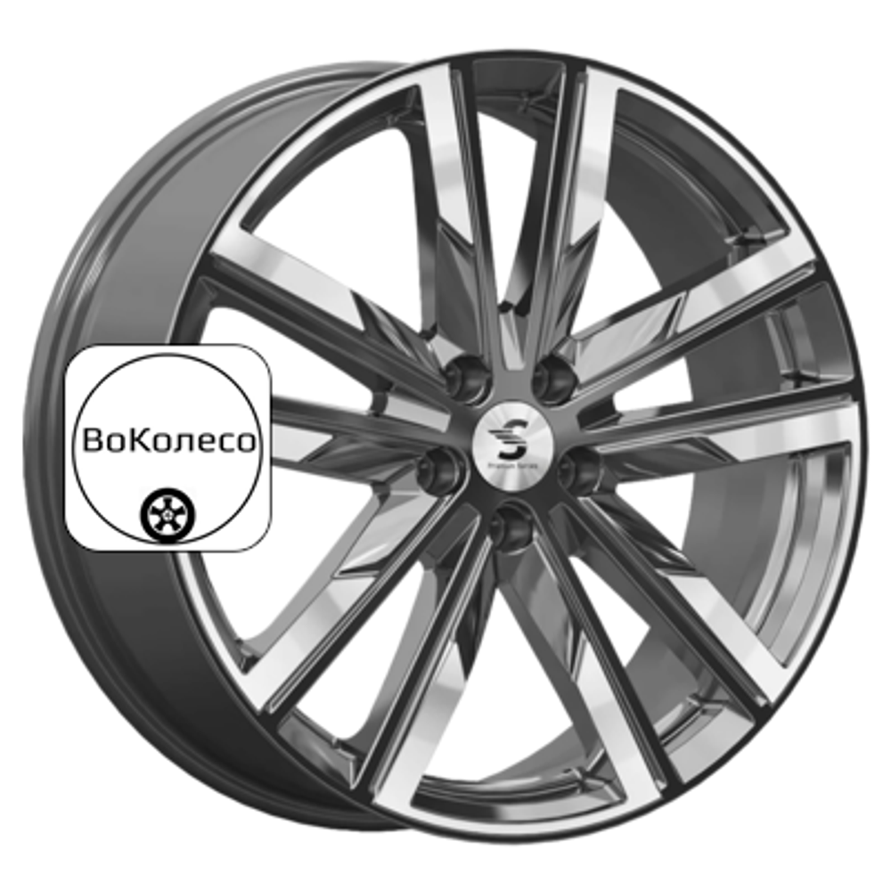 8x20/5x114,3 ET40 D67,1 КР014 (RAV4 XA5) Diamond Gloss Graphite Premium Series