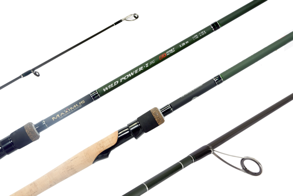 Спиннинг Maximus WILD POWER-Z JIG cork 245M  2,45m   7-28g