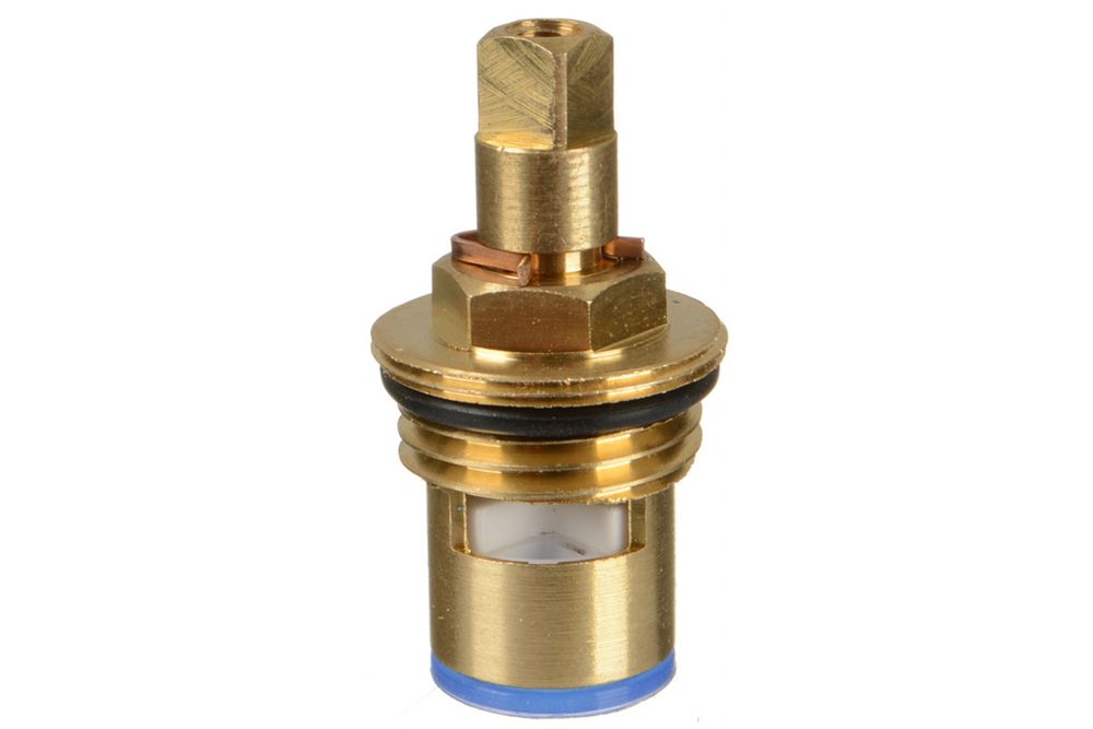 Кран букса 1/2" керамика с резьбой под  квадрат
