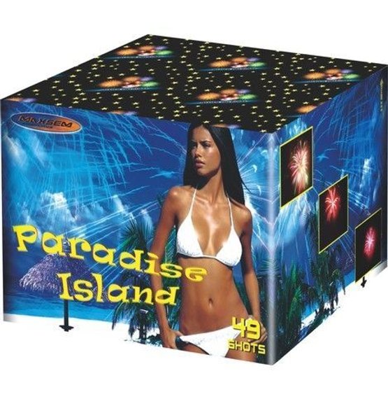 Батарея салютов PARADISE ISLAND (49/1,5) MC150-49